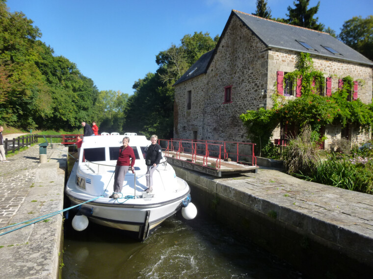 Croisière en péniche en Bretagne