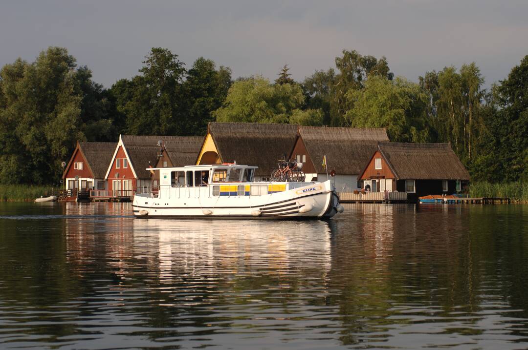 Lake M&uuml;ritz, navigate on a small sea