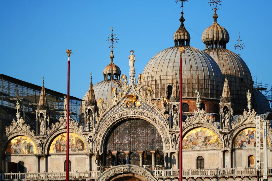 St Mark&#39;s Basilica, the most famous basilica in Venice