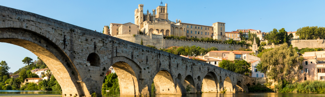 The old B&eacute;ziers which would be the oldest city in France.