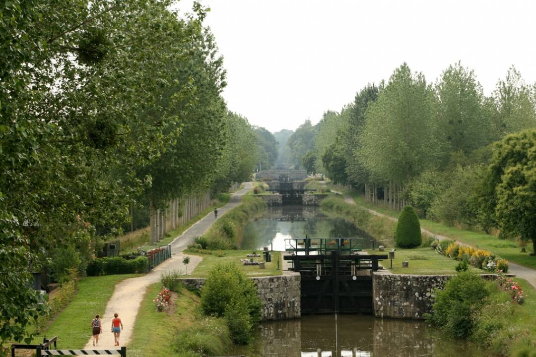 The 11 locks of H&eacute;d&eacute;: This is one of the most emblematic sites in romantic Brittany.