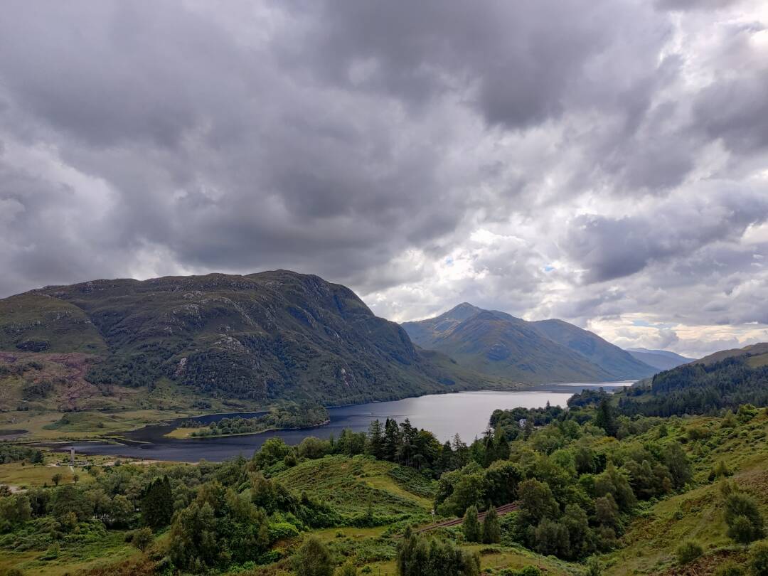 Loch Ness, the second largest lake in Scotland and Nessy!