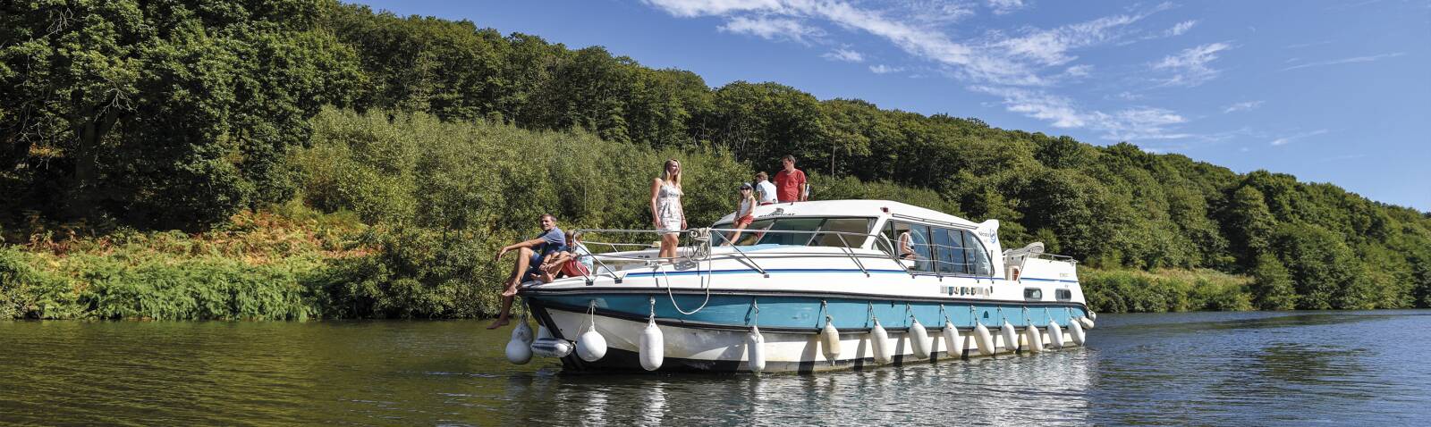 Croisière sur la Mayenne ou la Sarthe