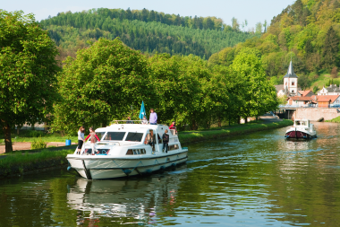 The Canal de la Marne au Rhin - Towards Nancy