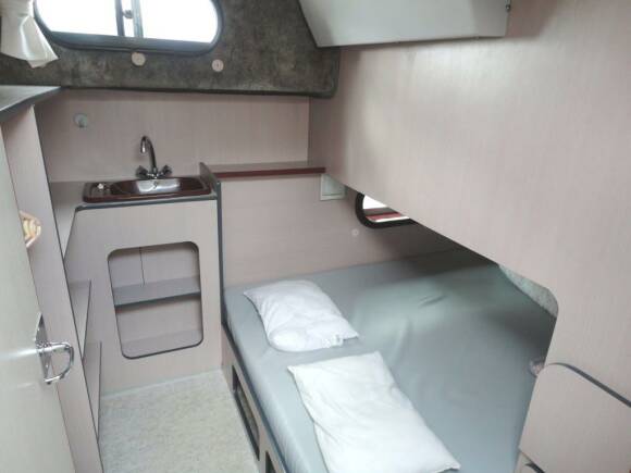 Sedan 1160 A - Straboard Cabin with a Double Bed