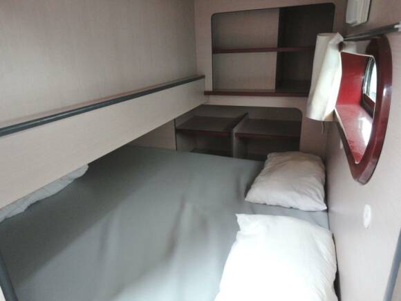 Sedan 1160 A - Port side Cabin with a Double Bed (rather suitable for children , low height )