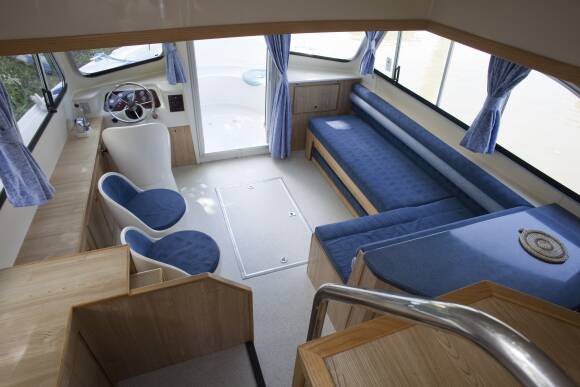 Calypso salon vu de dessus