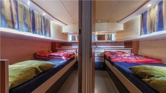 Penichette 1260 R - The 2 Fron Cabins with a Double Bed