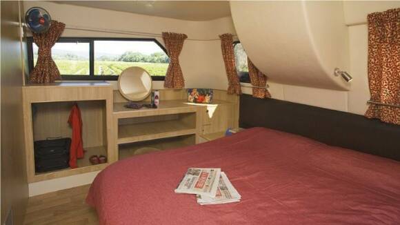 Royal Mystique B - Rear Cabin choice between Double Bed or 2 Single Beds