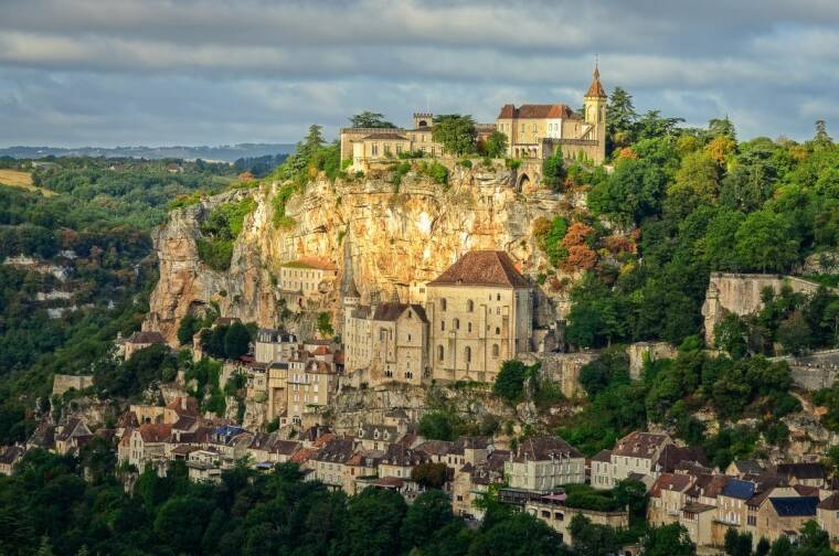 The Lot - towards Saint-Cirq-Lapopie