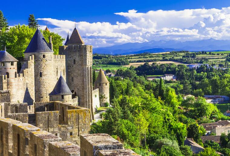 The region of Carcassonne