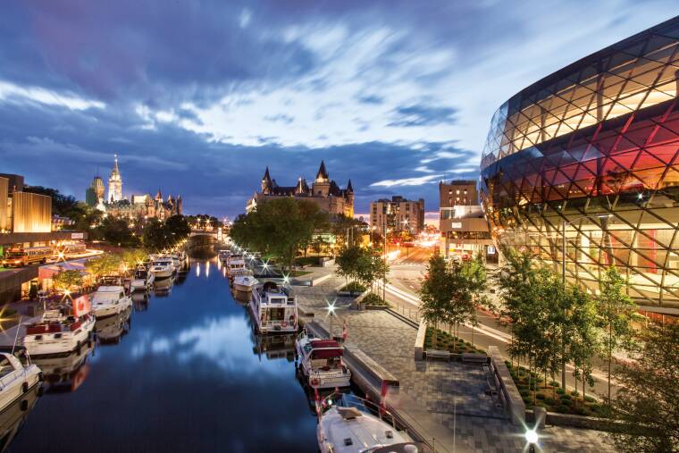 The Canal du Rideau